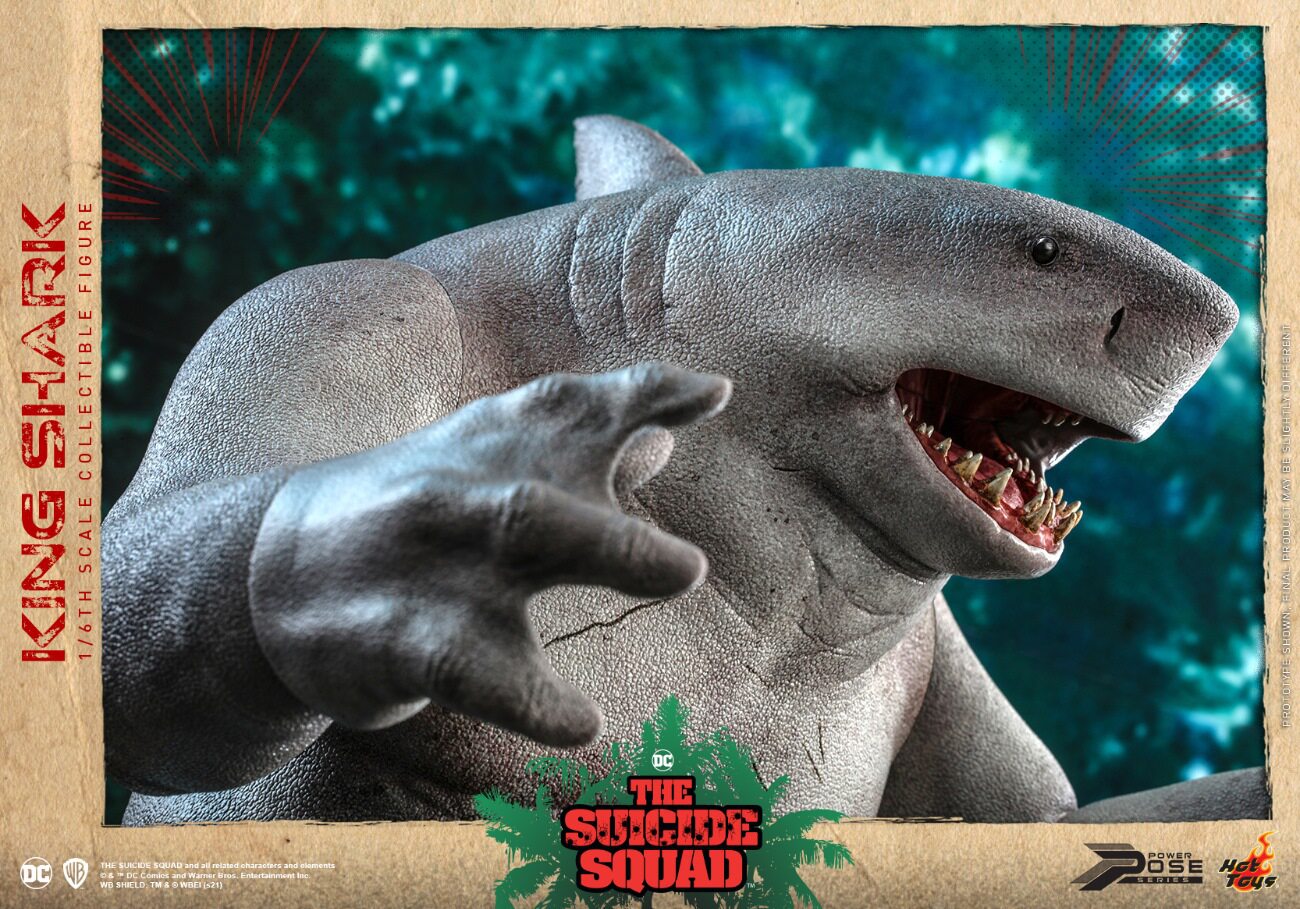 HOTTOYS HT 1/6 Task Force: King Shark Nanawi Semi-Artificial Action Figure PPS006
