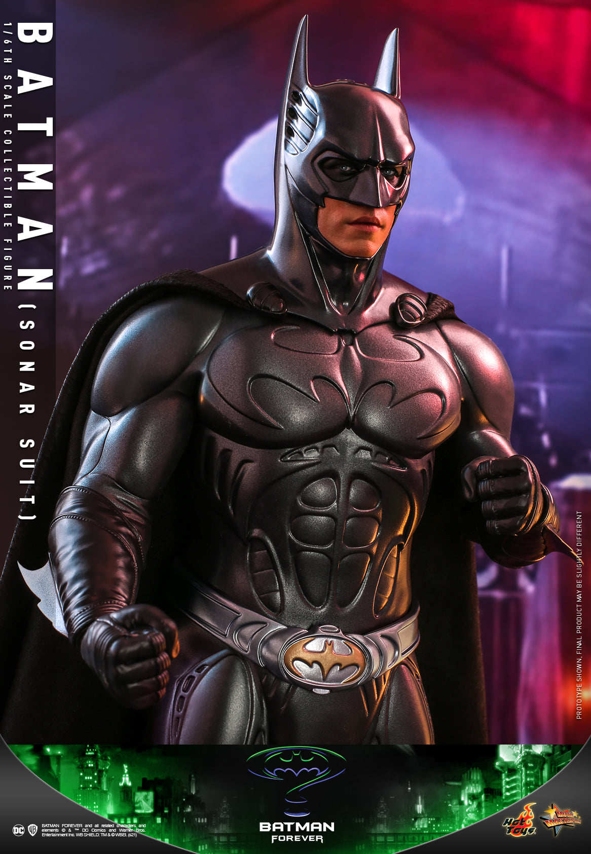 HOTTOYS HT 1/6 Batman Forever Sonar Suit Articulated Figure MMS593