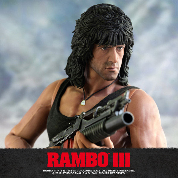 Threezero 3A 1/6 First Blood 3 Rambo Stallone Figure 3Z0169