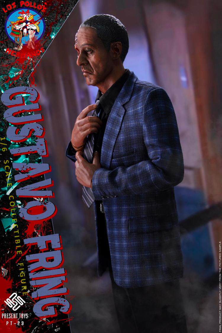 PRESENT TOYS 1/6 Breaking Bad Uncle Chicken Maker Action Figure PT-SP23