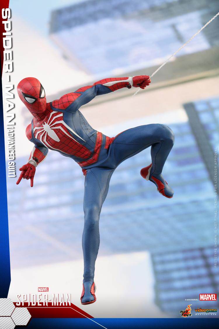 HOTTOYS HT 1/6 VGM31 Spider-Man SpiderMan PS4 game version action figures