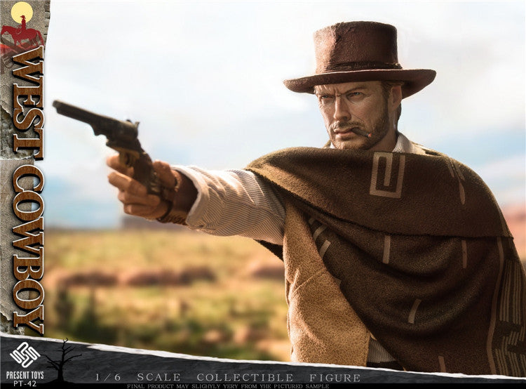 PRESENT TOYS 1/6 Western Cowboy Red Dead Redemption Double-Headed Sculptor Figure PT-sp42