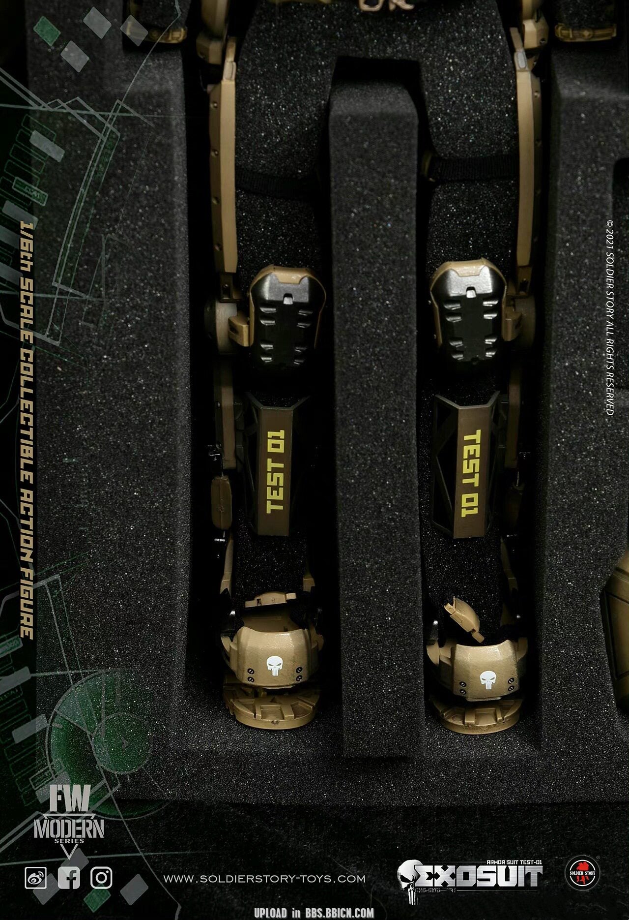 SoldierStory 1/6 Individual Exoskeleton Armor Suit Edge of Tomorrow Soldier Doll SS122