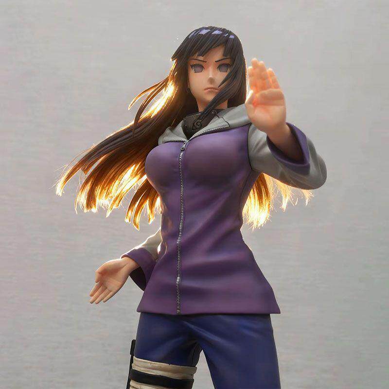 Naruto Hinata Hinata Figure 34cm Large Size Scene Stand Ninja Statue