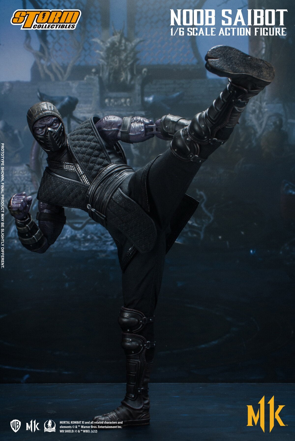 Storm Toys 1/6 Mortal Kombat NOOB SAIBOT Action Figure DCMK12