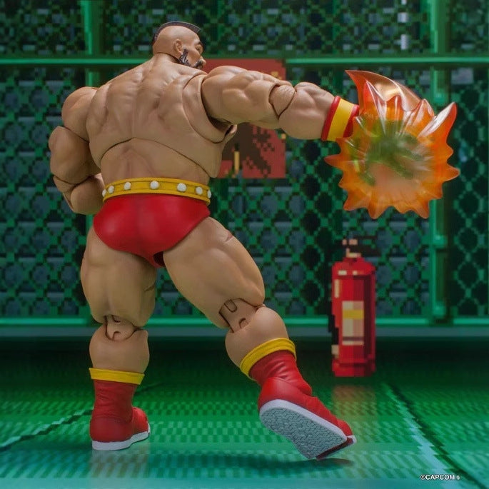 ST Street Fighter II — Zangief: "Game King" Series — Articulated Action Figure