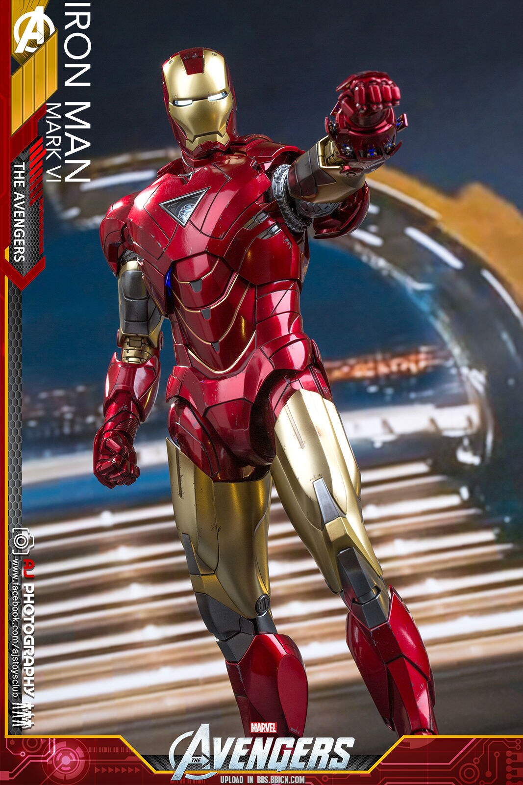 HotToys HT MMS378D17 1/6 alloy die-cast Iron Man MK6 Donny Tony action figure
