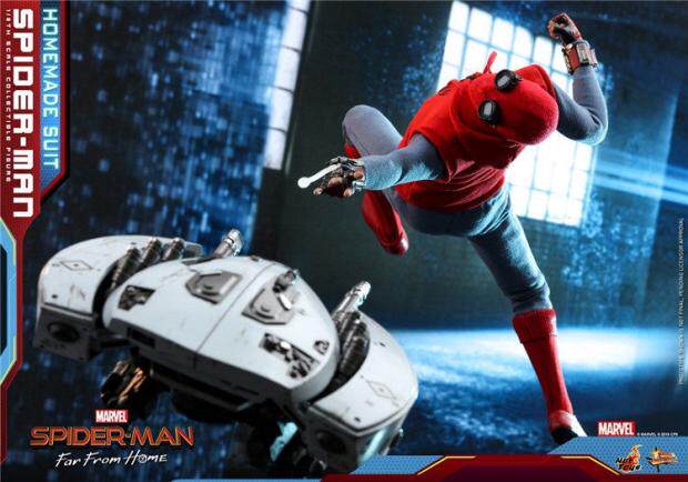 HT HOTTOYS 1/6 Spider-Man Far From Home Homemade Suit Version 2.0 Action Figure