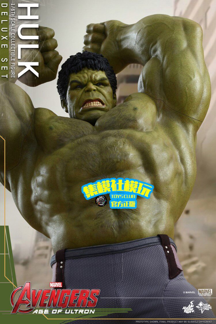 HOTTOYS 1/6 Avengers: Age of Ultron Hulk 2.0 Action Figure MMS286/287