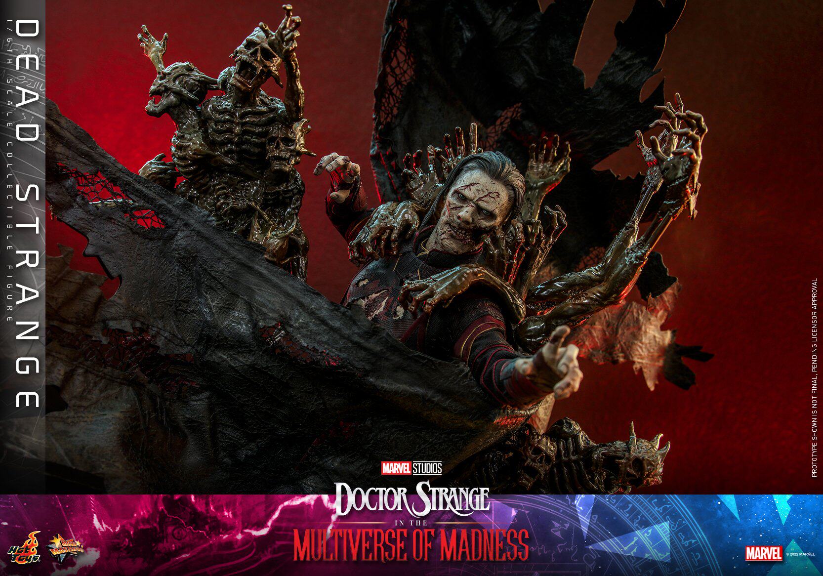 HOTTOYS HT 1/6 Doctor Strange 2: Dead Doctor Action Figure MMS654