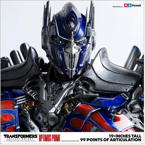 Threezero 3A 19-inch Optimus Prime Transformers 5: The Last Knight 3Z0384