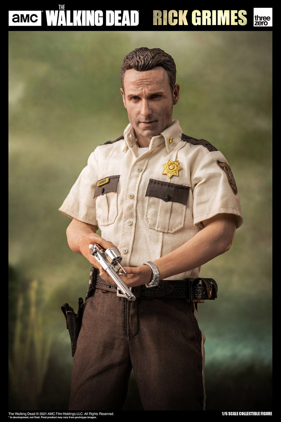 Threezero 1/6 The Walking Dead Sheriff Rick Grimes Action Figure 3Z01450W0