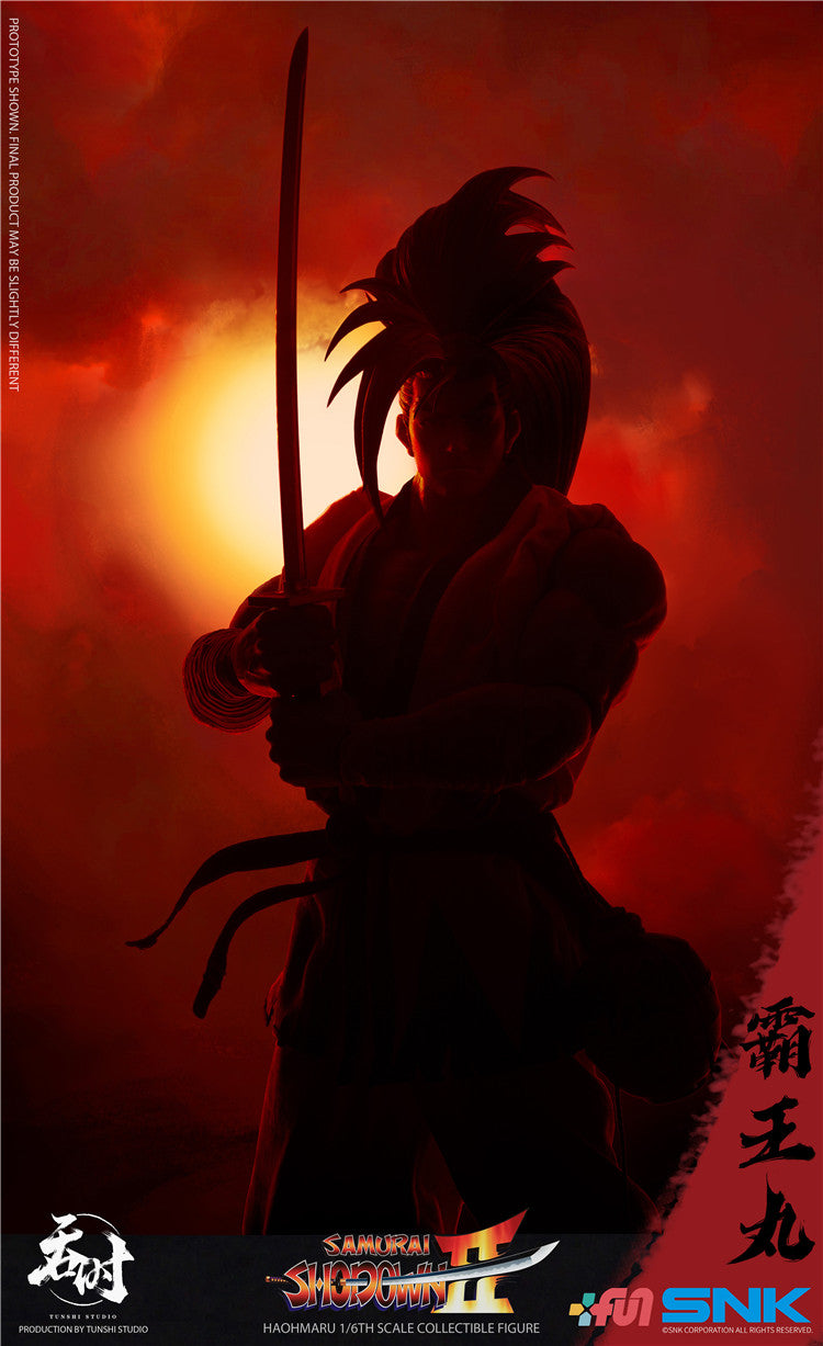 Officially Licensed SNK 1/6 Scale Samurai Shodown Haohmaru Hell Transformation Articulated Figure