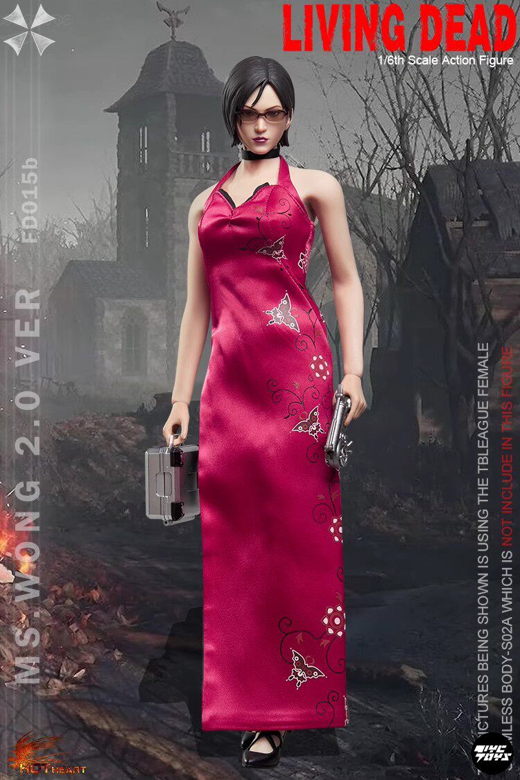 HOT HEART 1/6 Scale Zombie Slayer Female Spy: Ms. Wong 2.0