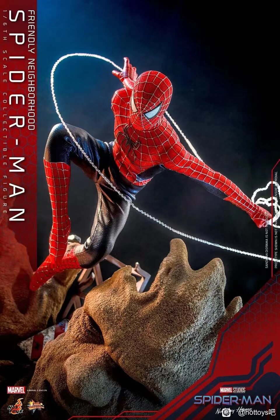 HOTTOYS 1/6 Spider-Man: No Way Back Toby 2.0 MMS662 Articulated Figure