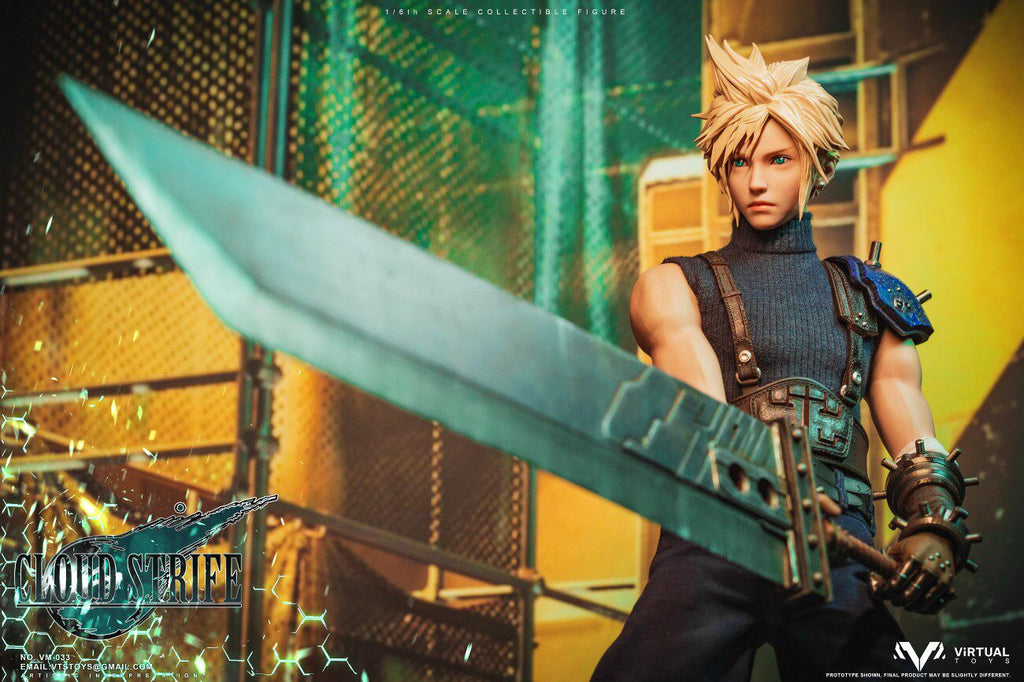 VTSTOYS 1/6 Original Warrior Cloud, Final Fantasy Action Figure VM-033DX