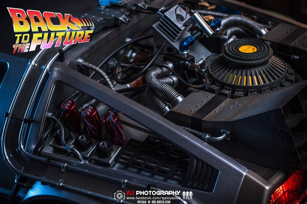 HOT TOYS HT Back to the Future 2 Time Car Time Car Martin MMS636 1/6 movable  action figures