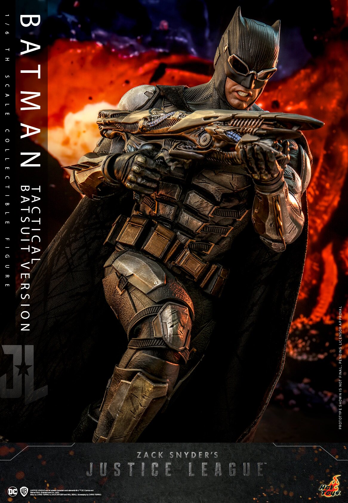 Pre-sales HOTTOYS HT 1/6 Justice League Batman Armored Figure TMS085