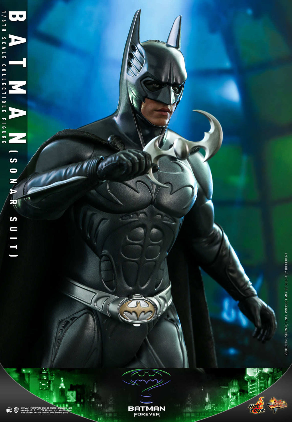 HOTTOYS HT 1/6 Batman Forever Sonar Suit Articulated Figure MMS593