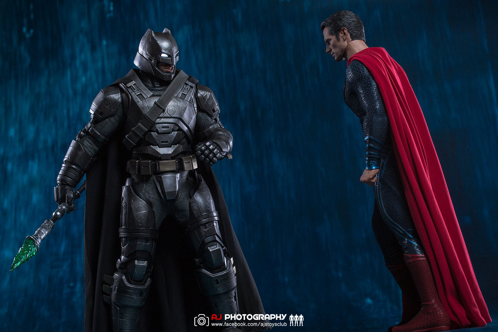HT HotToys 1/6 BVS Batman v Superman Heavy Armor Regular Version MMS349 Action Figure