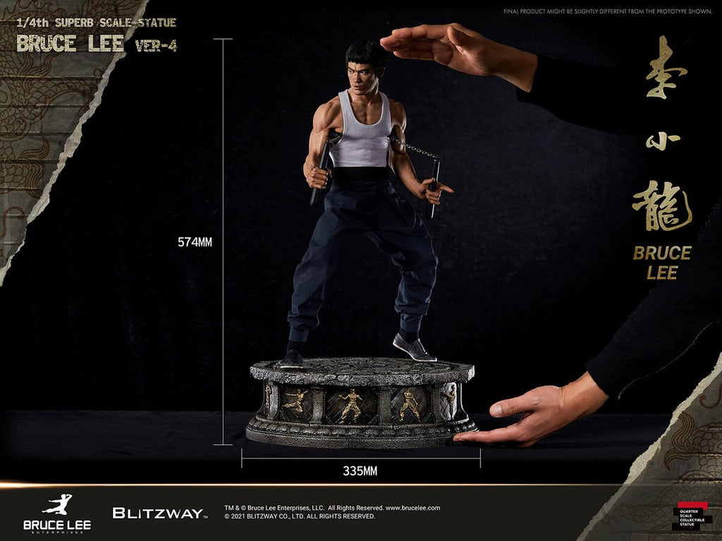 Blitzway 1/4 Bruce Lee Statue, 4th Edition, BW-SS-20901