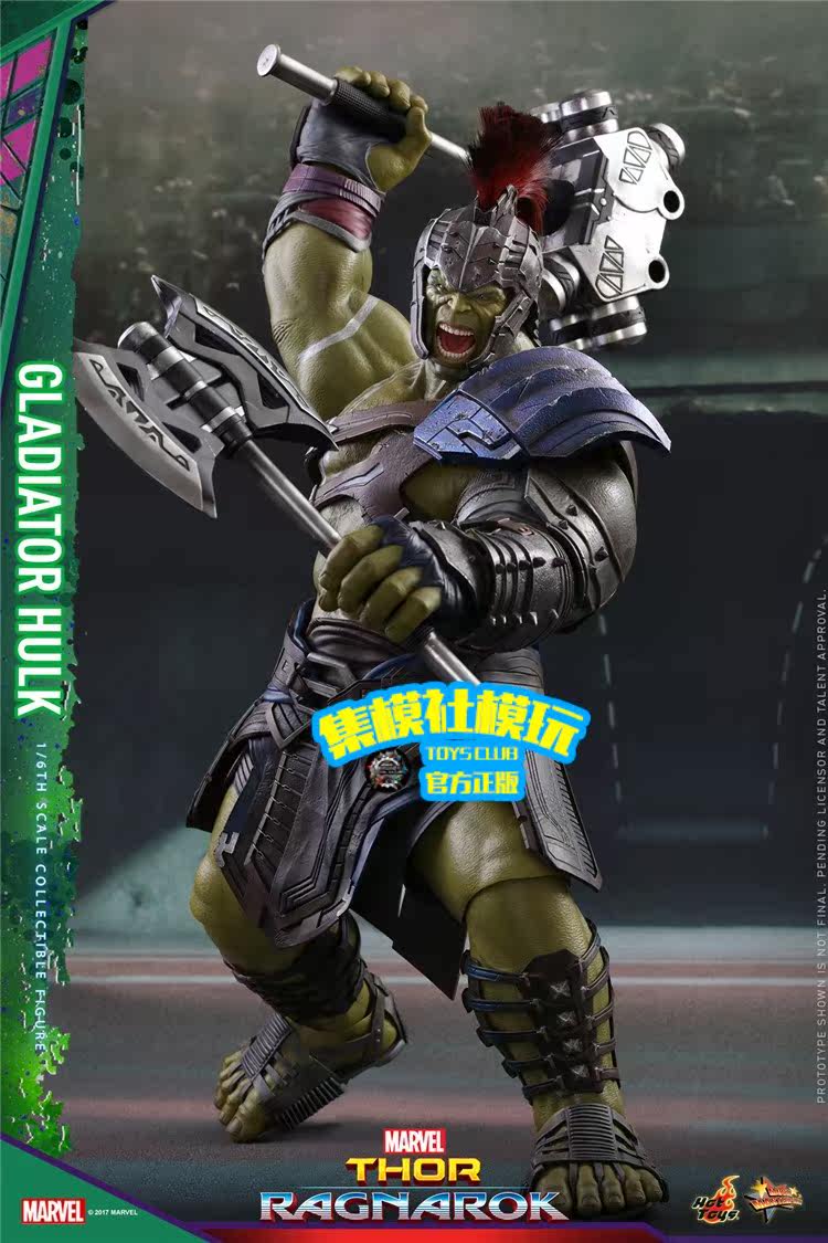 HOTTOYS HT MMS430 Thor: Ragnarok Hulk Gladiator 1/6 Scale Hulk 3.0 Figure
