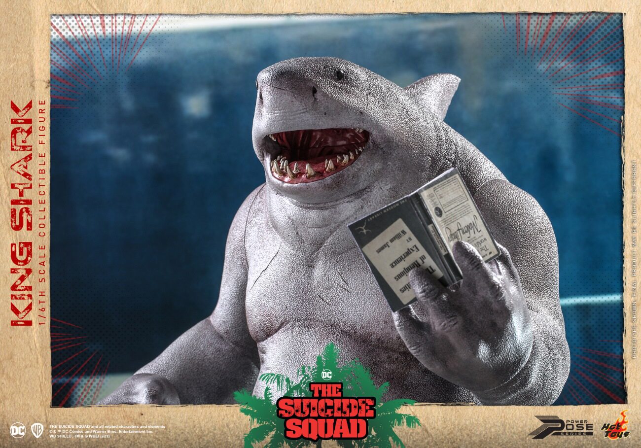 HOTTOYS HT 1/6 Task Force: King Shark Nanawi Semi-Artificial Action Figure PPS006