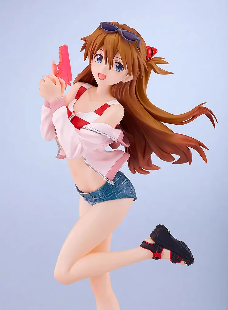GSC POP UP Parade: Evangelion (EVA) — "Beach Queens" Rei Ayanami & Asuka Langley Figures