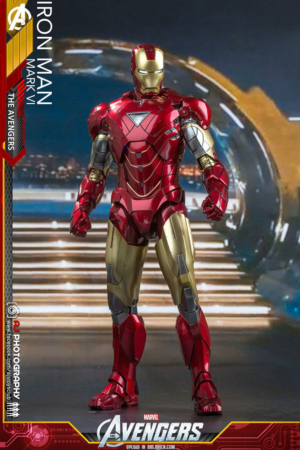 HotToys HT MMS378D17 1/6 alloy die-cast Iron Man MK6 Donny Tony action figure