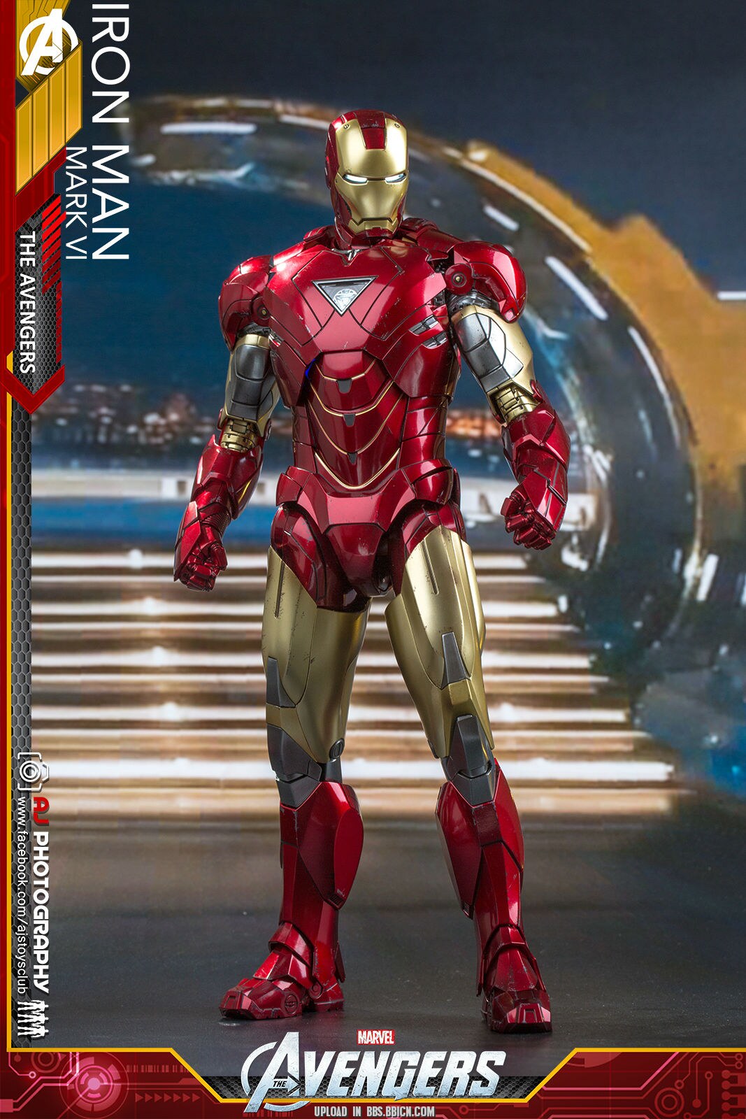 HotToys HT MMS378D17 1/6 alloy die-cast Iron Man MK6 Donny Tony action figure