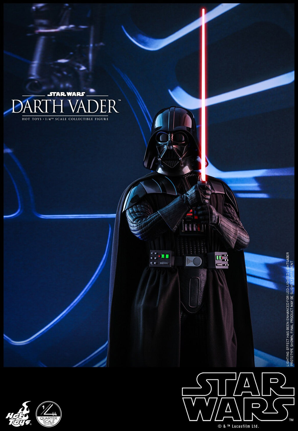 HOTTOYS HT 1/4 Star Wars Episode VI Darth Vader Action Figure QS013