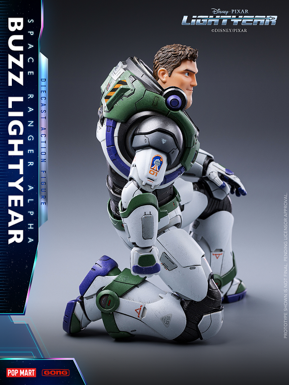 POPMARTGONG Resonance Lightyear Story Buzz Lightyear Alloy Articulated Figure