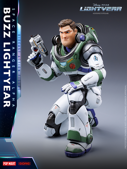 POPMARTGONG Resonance Lightyear Story Buzz Lightyear Alloy Articulated Figure