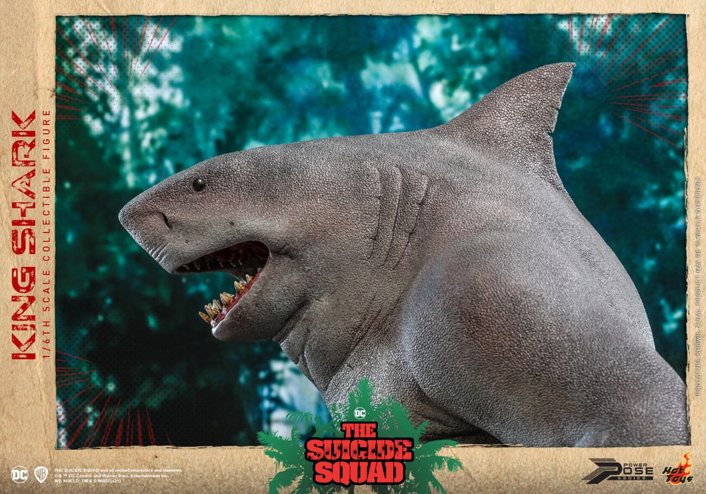 HOTTOYS HT 1/6 Task Force: King Shark Nanawi Semi-Artificial Action Figure PPS006