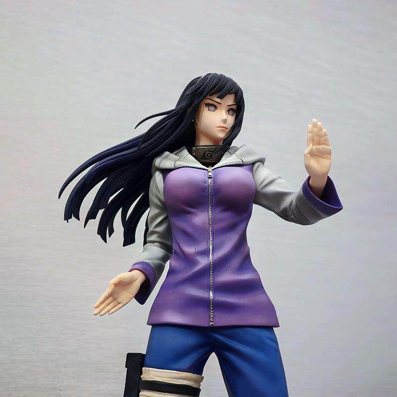 Naruto Hinata Hinata Figure 34cm Large Size Scene Stand Ninja Statue