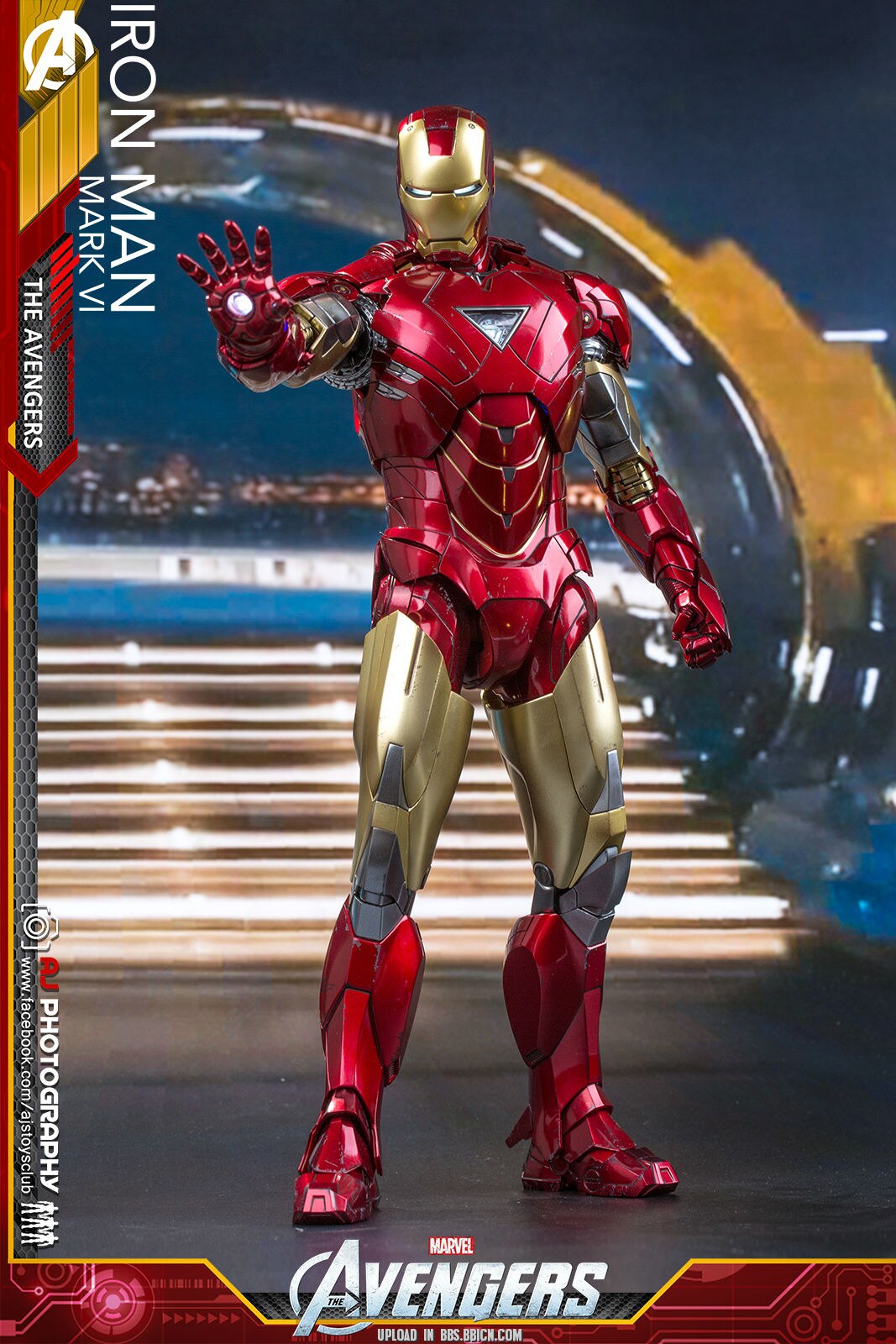 HotToys HT MMS378D17 1/6 alloy die-cast Iron Man MK6 Donny Tony action figure