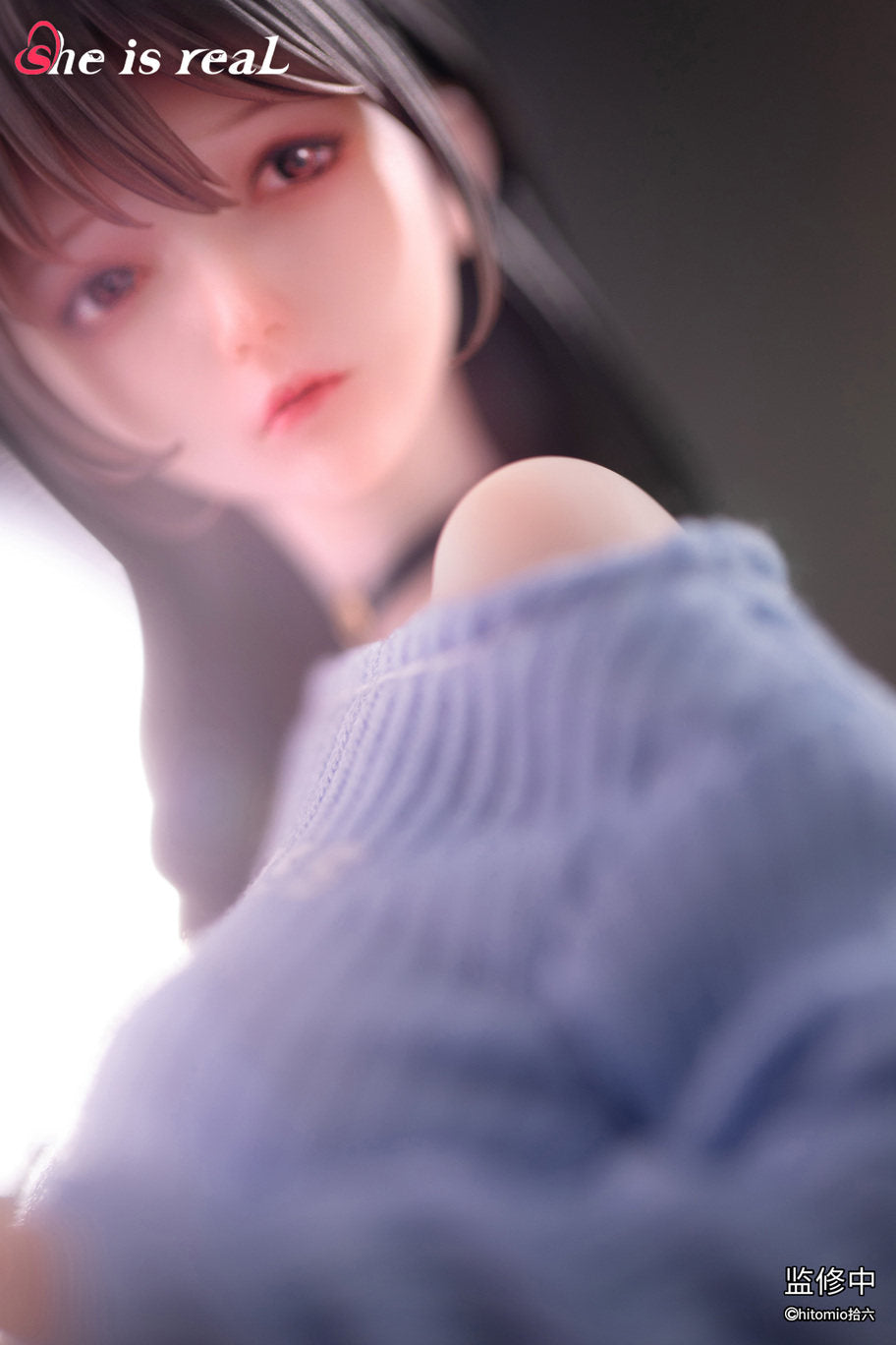 She is real: Hitomio 16 — "Guitar Girl" — Statue-Grade Head Sculpt Figure (Includes Bonus Item) Licensed Version