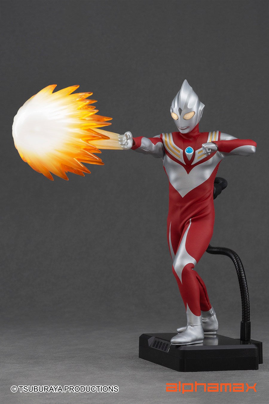 Alphamax — Ultraman Tiga: Power Type (Fabric Outfit) — Articulated Action Figure Licensed Version
