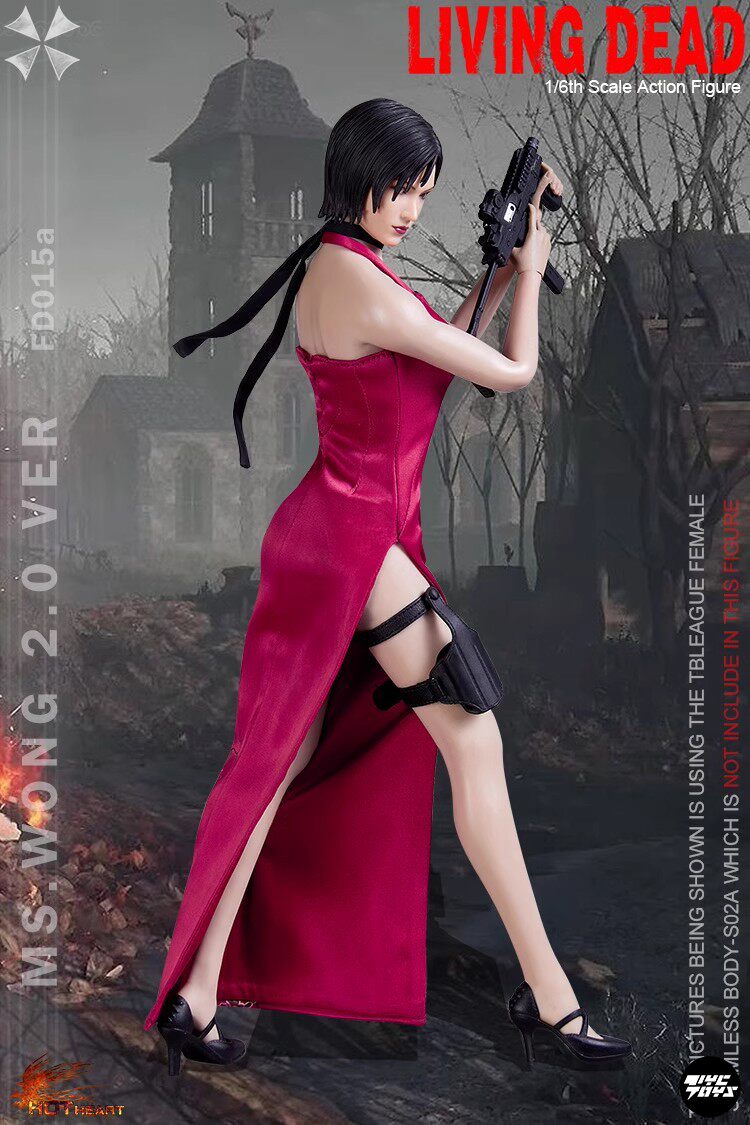 HOT HEART 1/6 Scale Zombie Slayer Female Spy: Ms. Wong 2.0