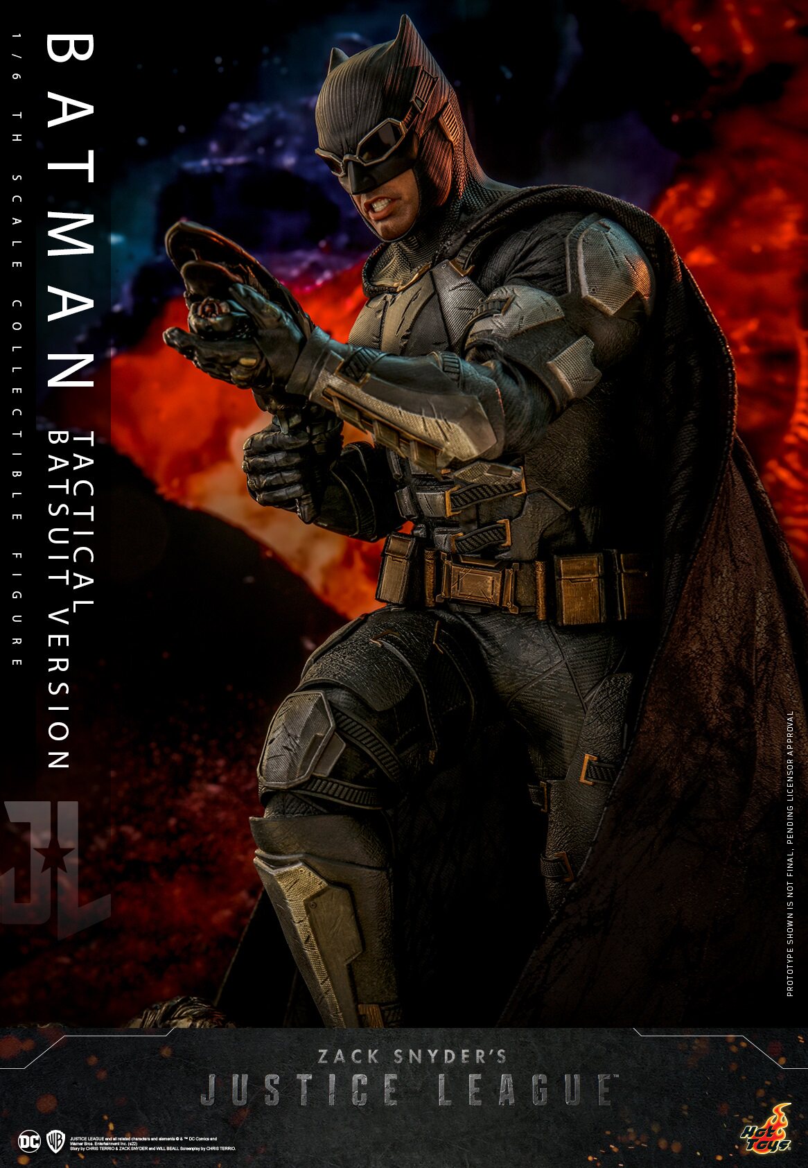 Pre-sales HOTTOYS HT 1/6 Justice League Batman Armored Figure TMS085
