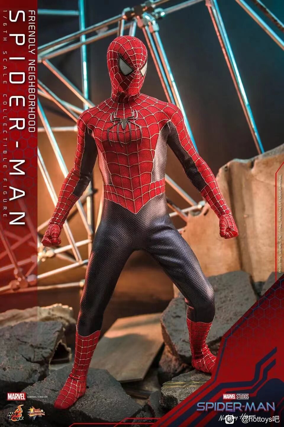 HOTTOYS 1/6 Spider-Man: No Way Back Toby 2.0 MMS662 Articulated Figure