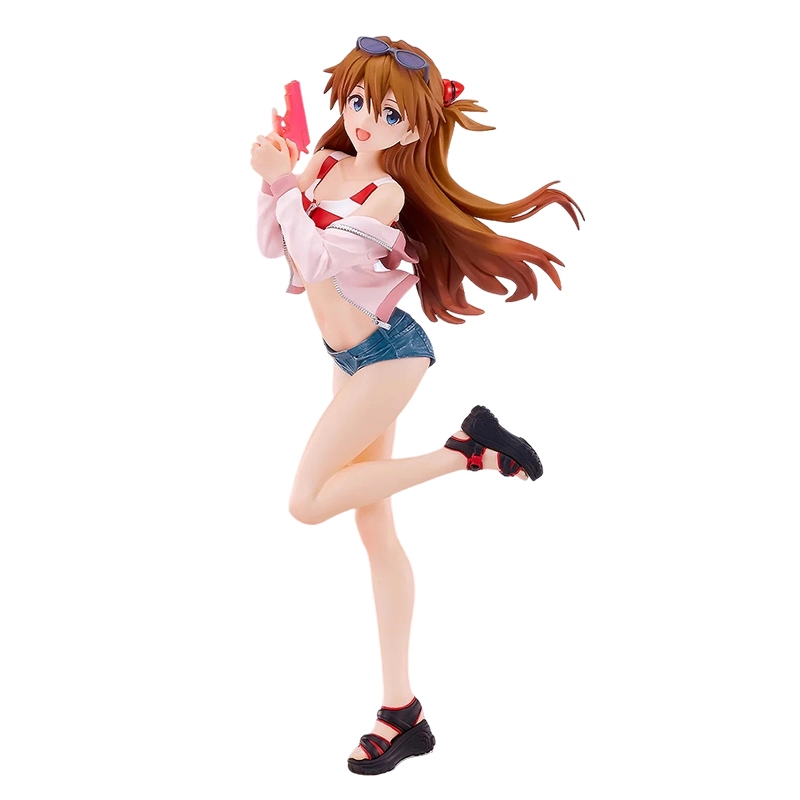 GSC POP UP Parade: Evangelion (EVA) — "Beach Queens" Rei Ayanami & Asuka Langley Figures