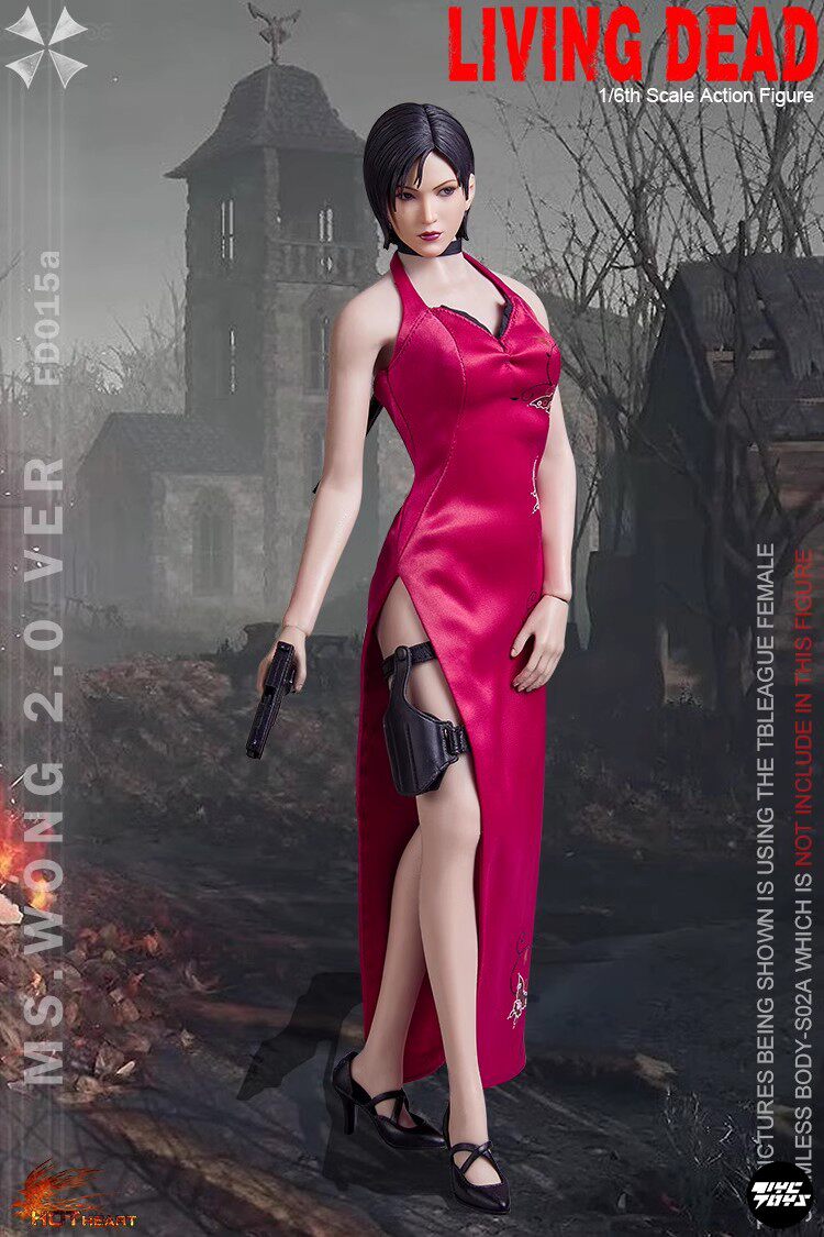 HOT HEART 1/6 Scale Zombie Slayer Female Spy: Ms. Wong 2.0