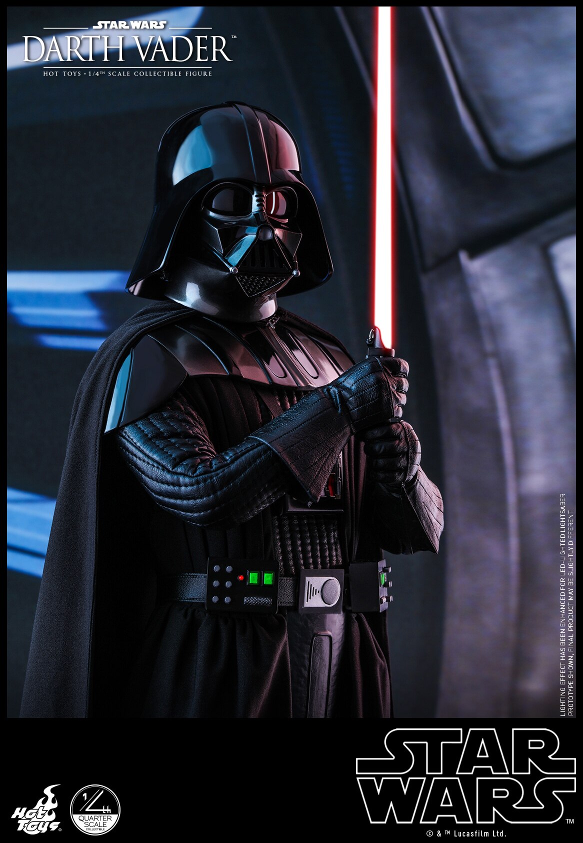 HOTTOYS HT 1/4 Star Wars Episode VI Darth Vader Action Figure QS013