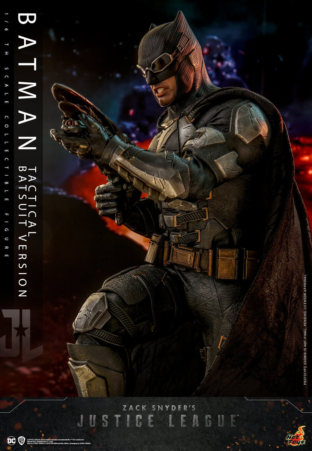Pre-sales HOTTOYS HT 1/6 Justice League Batman Armored Figure TMS085