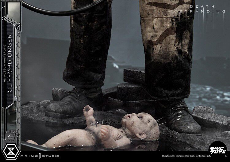 P1S (Prime 1 Studio) 1/2 Scale Statue: Death Stranding — Clifford (Mads Mikkelsen)