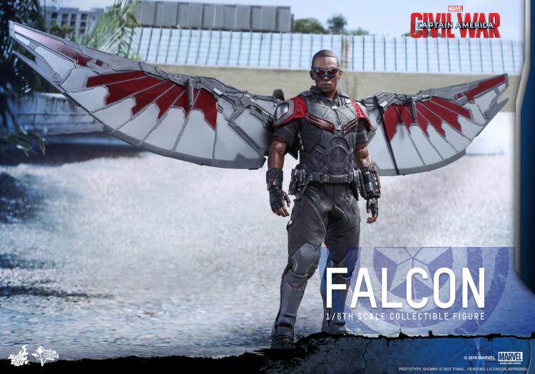 HotToys HT 1/6 Civil War Captain America 3 Falcon Winter Soldier 2.0 FalconMMS361 action figures