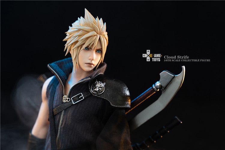 GAMETOYS 1/6 Fantasy Warriors AC Version Final Cloud Action Figure GT-006