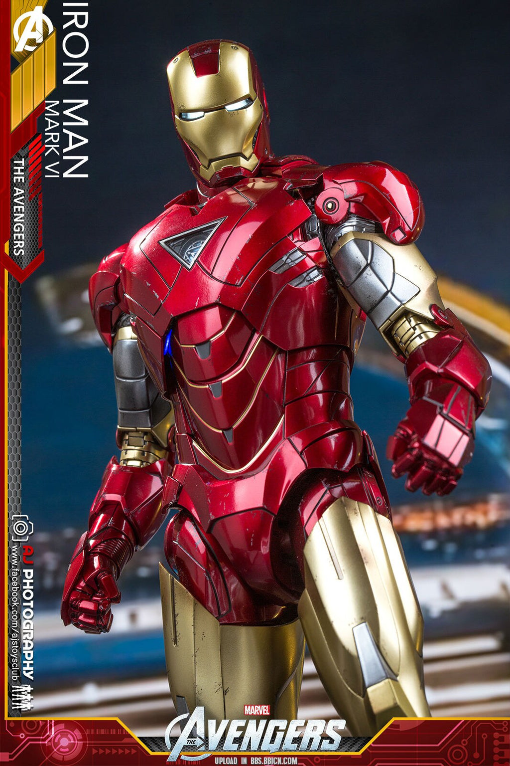 HotToys HT MMS378D17 1/6 alloy die-cast Iron Man MK6 Donny Tony action figure
