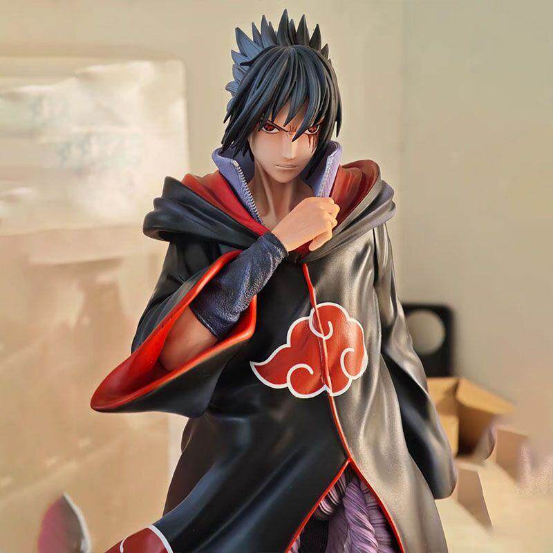 Naruto figure can light up comic platform eagle team Sasuke model GK figure